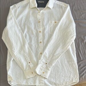 Ted Baker White Casual Button Down Shirt